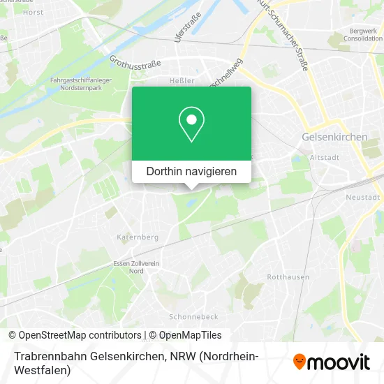 Trabrennbahn Gelsenkirchen Karte