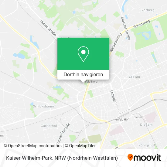 Kaiser-Wilhelm-Park Karte