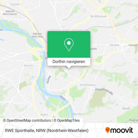 RWE Sporthalle Karte