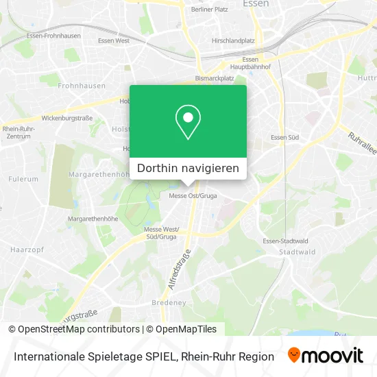 Internationale Spieletage SPIEL Karte