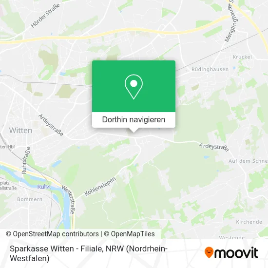 Sparkasse Witten - Filiale Karte