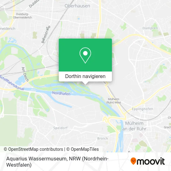 Aquarius Wassermuseum Karte