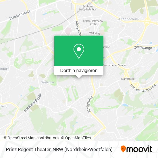 Prinz Regent Theater Karte