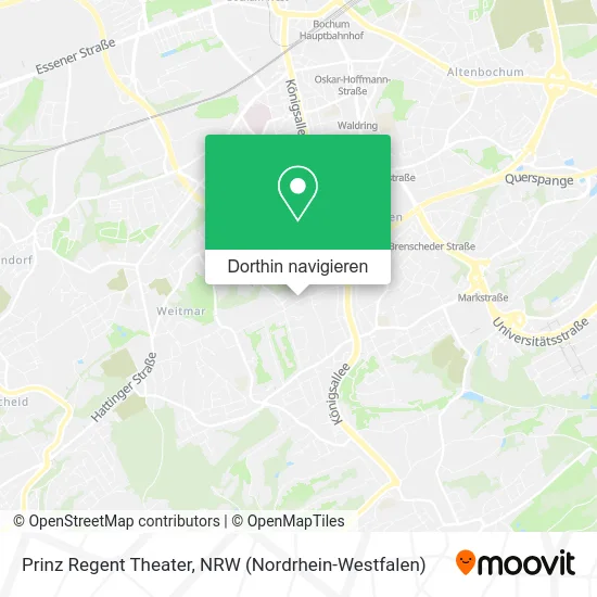 Prinz Regent Theater Karte