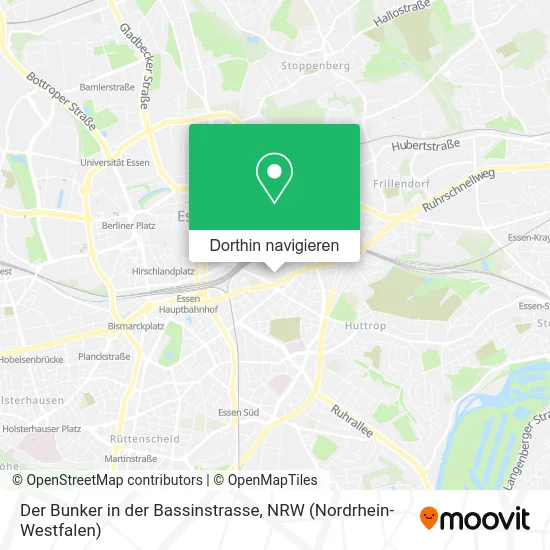 Der Bunker in der Bassinstrasse Karte