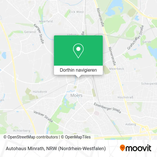 Autohaus Minrath Karte