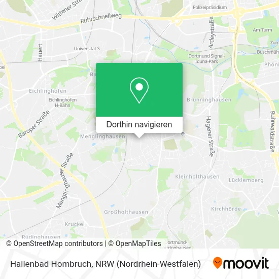 Hallenbad Hombruch Karte