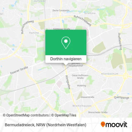 Bermudadreieck Karte