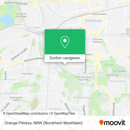 Orange Fitness Karte