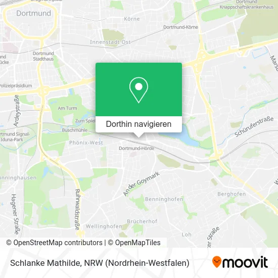 Schlanke Mathilde Karte