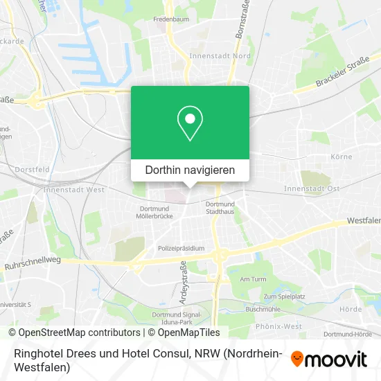 Ringhotel Drees und Hotel Consul Karte