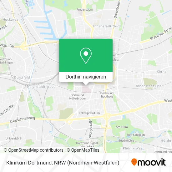 Klinikum Dortmund Karte