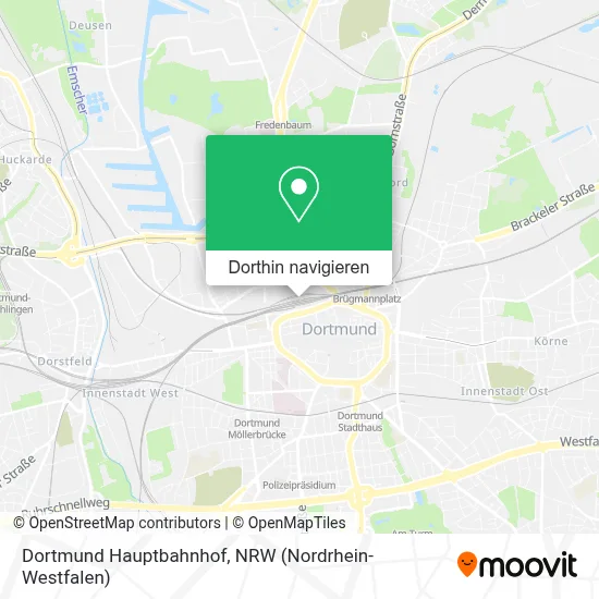 Dortmund Hauptbahnhof Karte