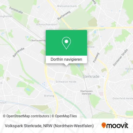 Volkspark Sterkrade Karte
