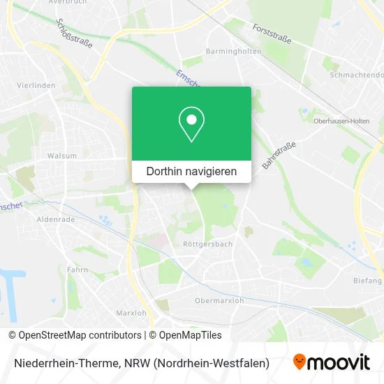 Niederrhein-Therme Karte