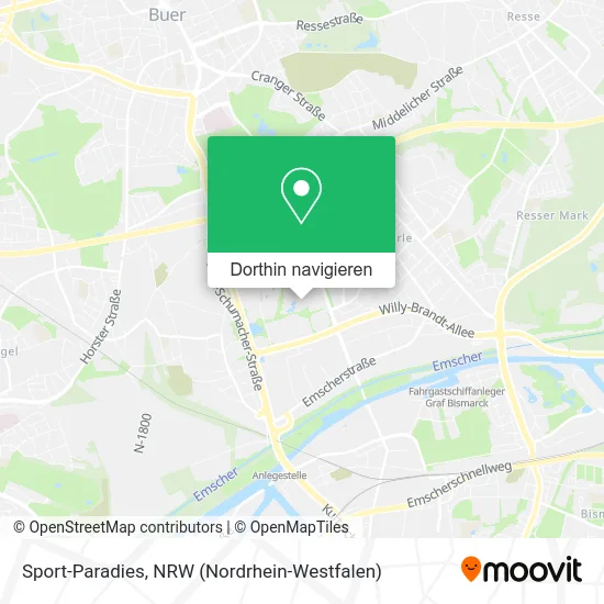 Sport-Paradies Karte