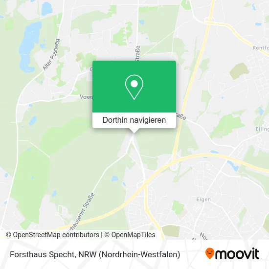 Forsthaus Specht Karte