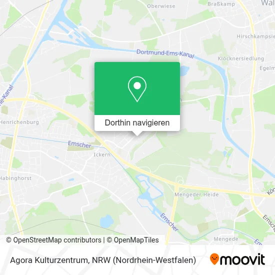 Agora Kulturzentrum Karte