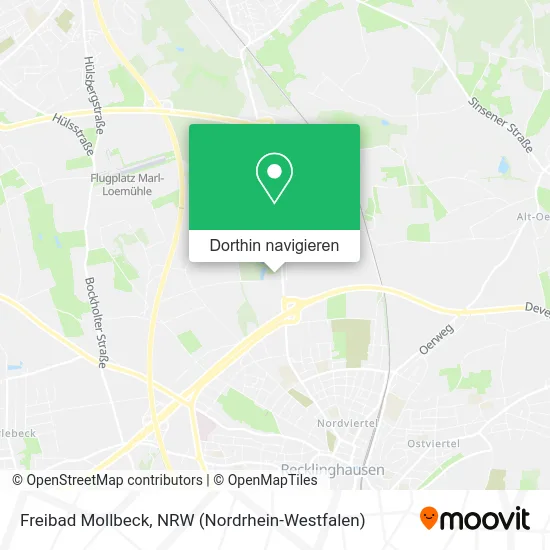 Freibad Mollbeck Karte