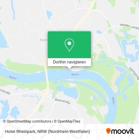 Hotel Rheinpark Karte