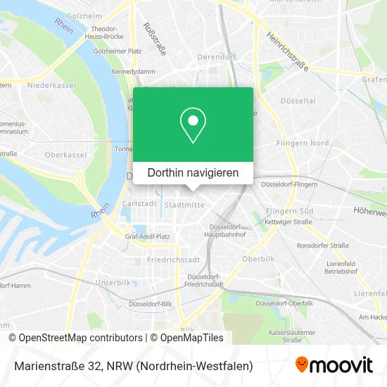 Marienstraße 32 Karte