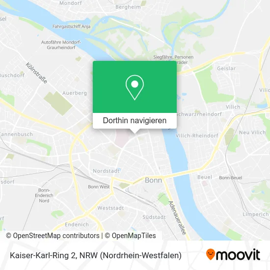 Kaiser-Karl-Ring 2 Karte