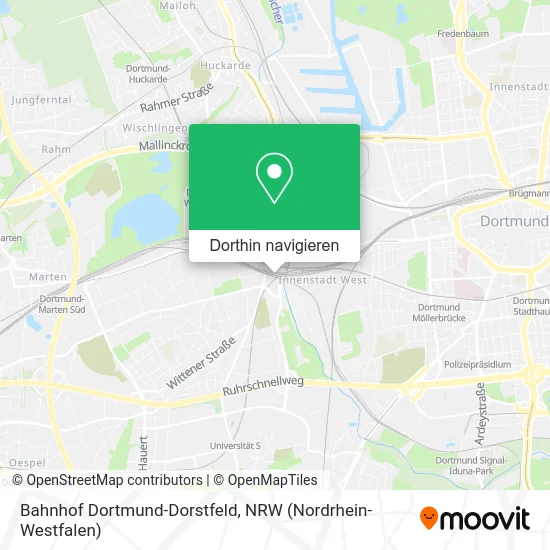 Bahnhof Dortmund-Dorstfeld Karte