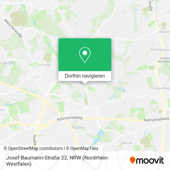 Josef-Baumann-Straße 22 Karte
