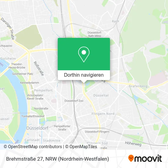 Brehmstraße 27 Karte