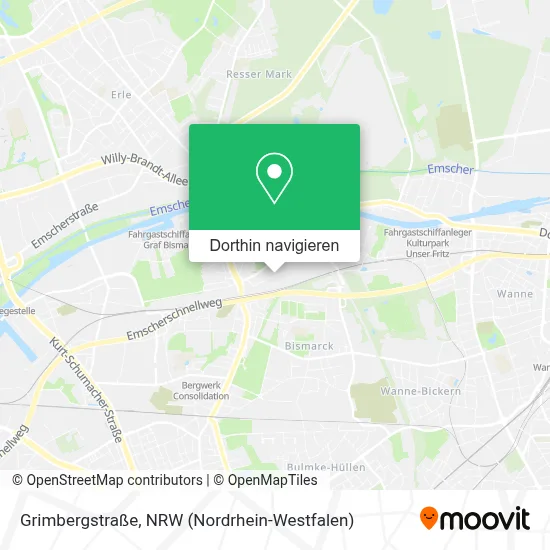 Grimbergstraße Karte