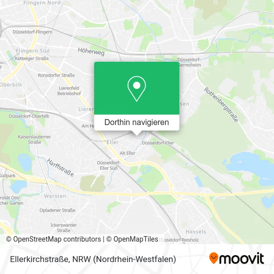 Ellerkirchstraße Karte