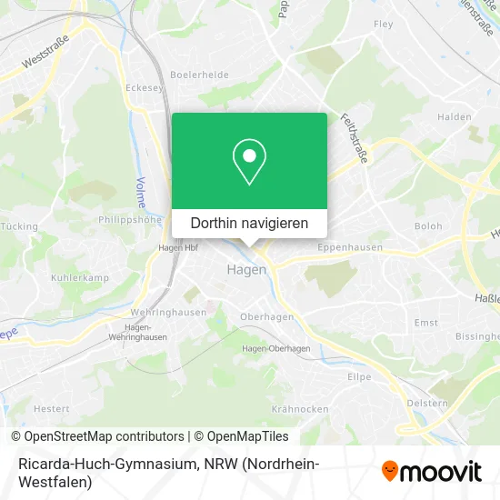 Ricarda-Huch-Gymnasium Karte