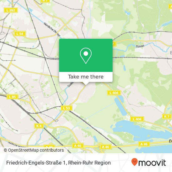 Friedrich-Engels-Straße 1 Karte