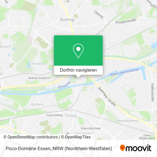 Poco-Domäne Essen Karte