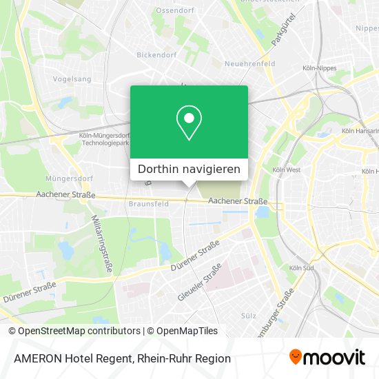 AMERON Hotel Regent Karte