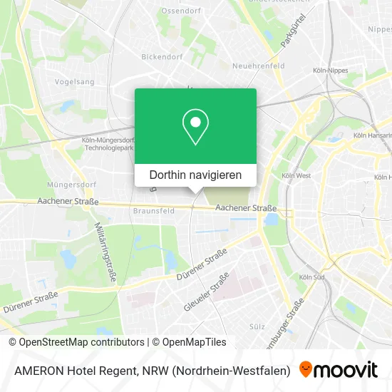 AMERON Hotel Regent Karte