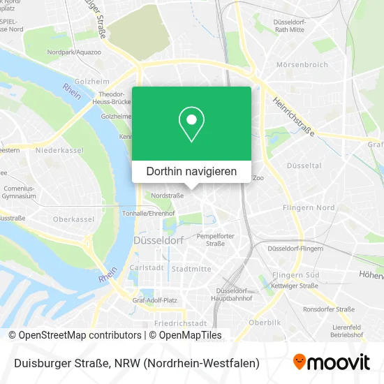 Duisburger Straße Karte