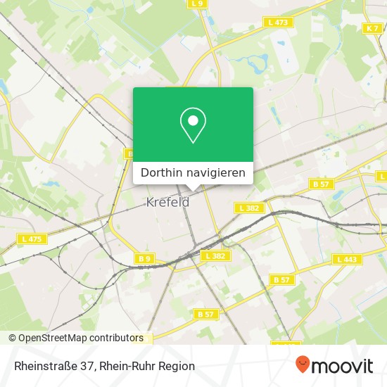 Rheinstraße 37 Karte