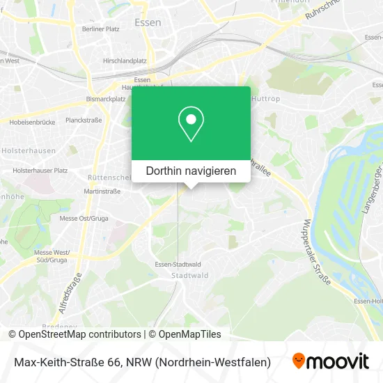 Max-Keith-Straße 66 Karte