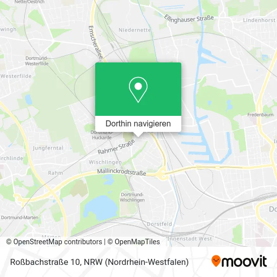 Roßbachstraße 10 Karte