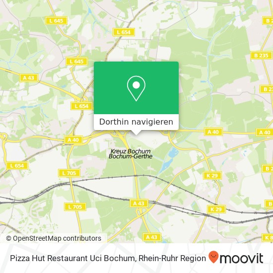 Pizza Hut Restaurant Uci Bochum Karte