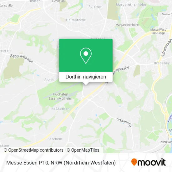 Messe Essen P10 Karte