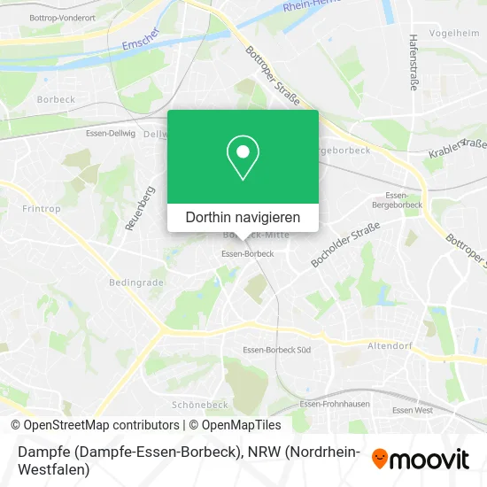 Dampfe (Dampfe-Essen-Borbeck) Karte