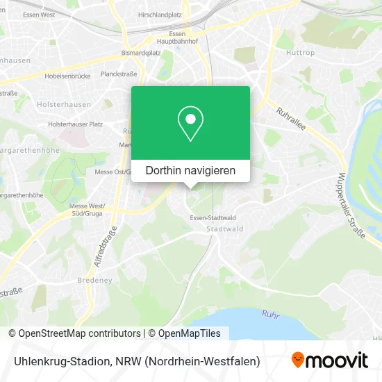 Uhlenkrug-Stadion Karte