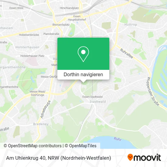 Am Uhlenkrug 40 Karte