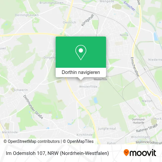 Im Odemsloh 107 Karte