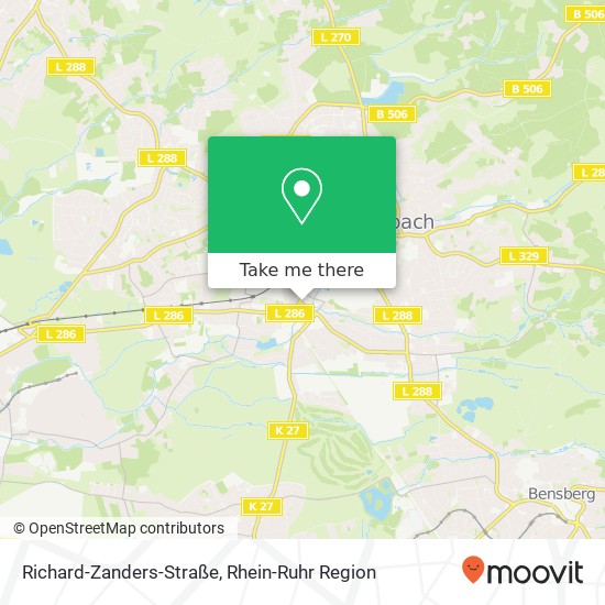 Richard-Zanders-Straße Karte