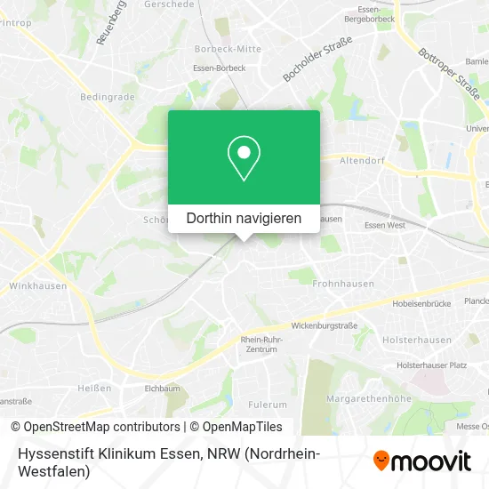 Hyssenstift Klinikum Essen Karte