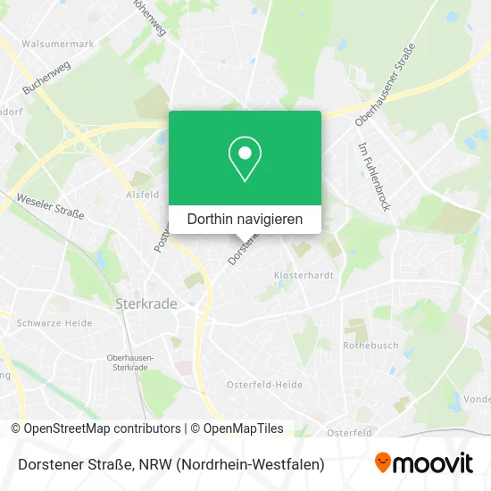 Dorstener Straße Karte