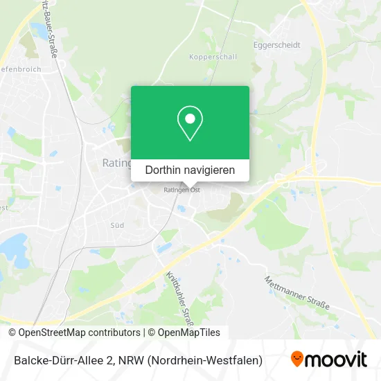 Balcke-Dürr-Allee 2 Karte